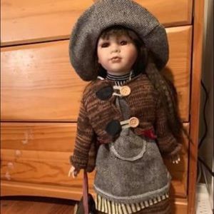 Ellis Island Porcelain Doll - Devorah